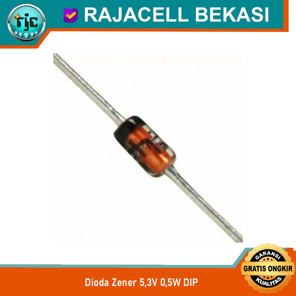 ไดโอด Zener 0.5W DIP DO-35 Variant 5.3V 12V 36V 500mW BZX55C Zener ไดโอด Axial