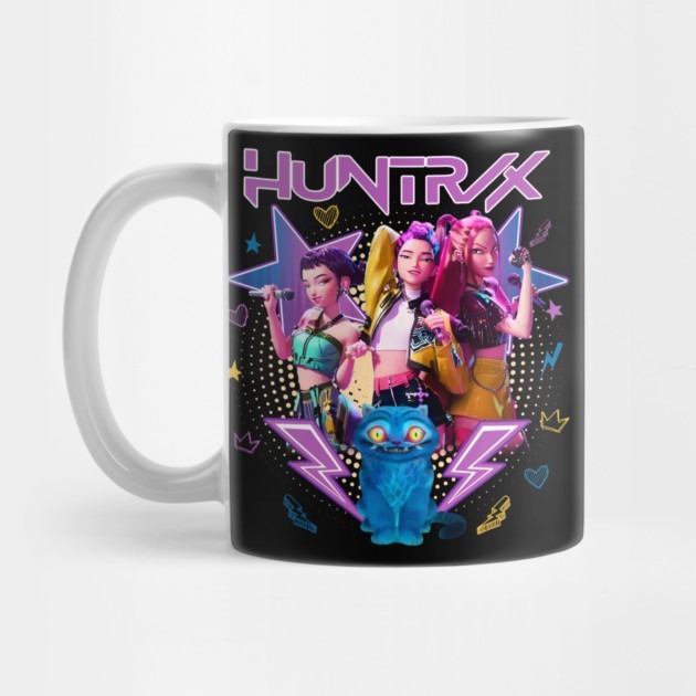 Huntrix Kpop Demon Hunters เฉพาะสาว - แก้วกาแฟ Kpop Demon Hunters
