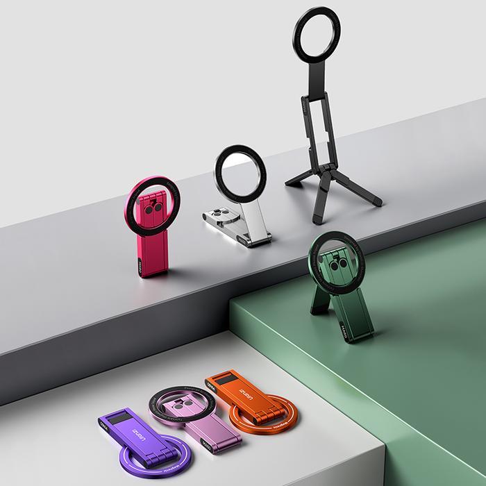 Ulanzi MA60 ขาตั้งกล้องโทรศัพท์แม่เหล็กพับได้ - Ulanzi MA60 ขาตั้งกล้องโต๊ะอลูมิเนียมแบบพกพาสําหรับ 