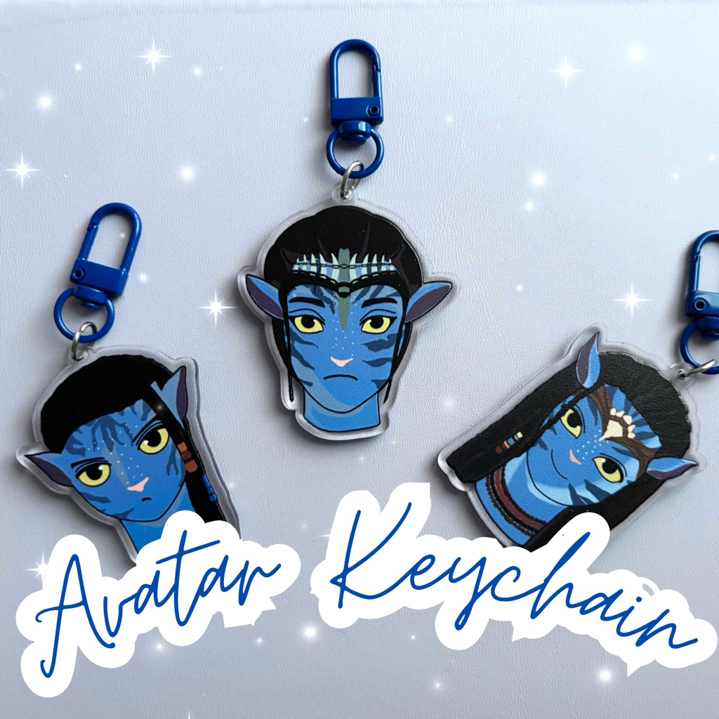 GANTUNGAN [อ่านคําอธิบาย] พวงกุญแจอวตาร/ พวงกุญแจอวตาร (อะคริลิคด้านเดียว) [Jake] [Neteyam] [ลาว]