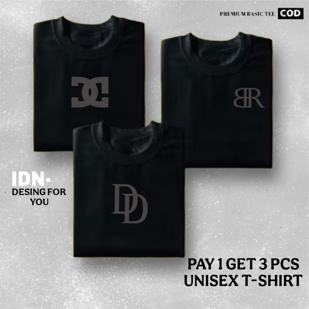 ซื้อ 1 แถม 3 ชิ้น Distro Stone Cool Mens Distro เสื้อยืดทําจากผ้าฝ้ายคุณภาพ 100% - เสื้อยืดผู้ชายและ