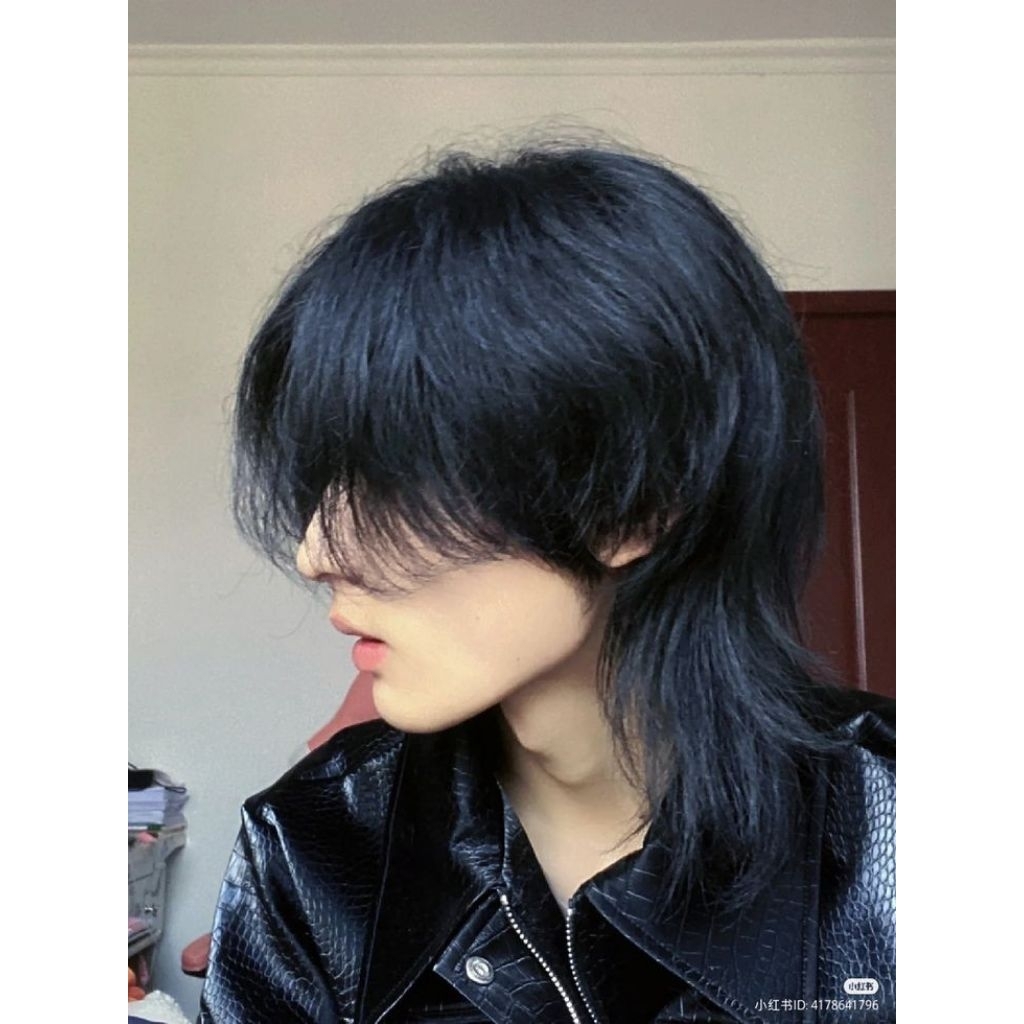 LONG MULLET MENS WIG