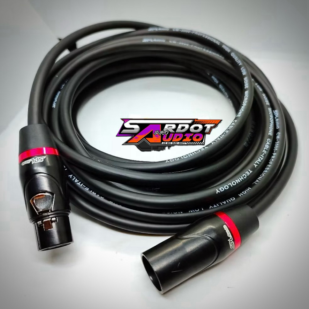 สายไมโครโฟน SPL AUDIO CM3000 พร้อมแจ็ค XLR GCA800/900