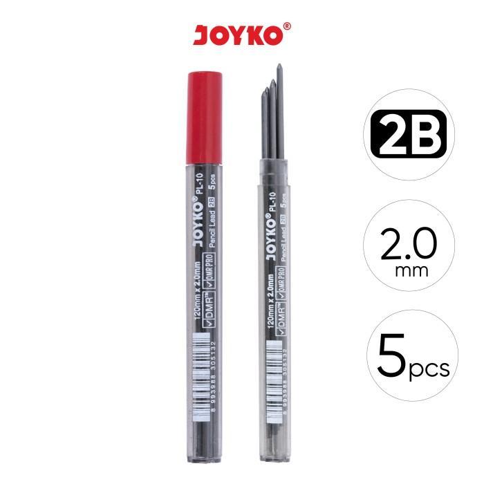 JOYKO ไส้ดินสอกด PL-10 2.0mm 2B / ไส้ดินสอ