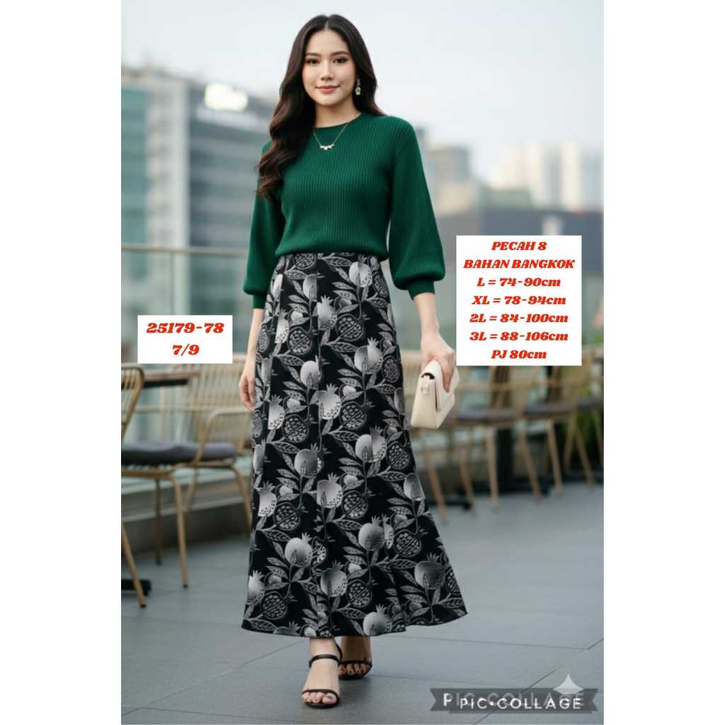 MISS APRIL PREMIUM BANGKOK SKIRT 7/9 25179