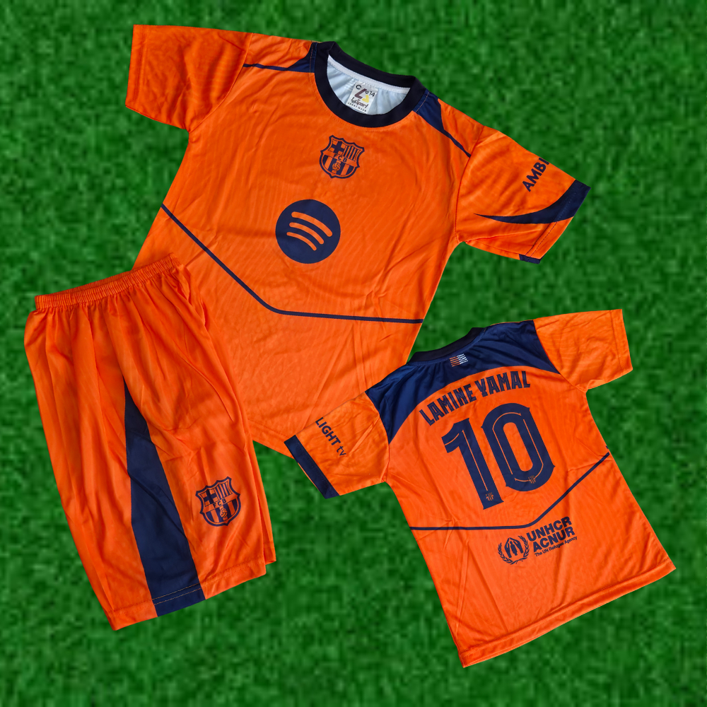 ใหม่ล่าสุด BARCAH JERSEY SET/PSG PRINTING FOOTBALL JERSEY SET