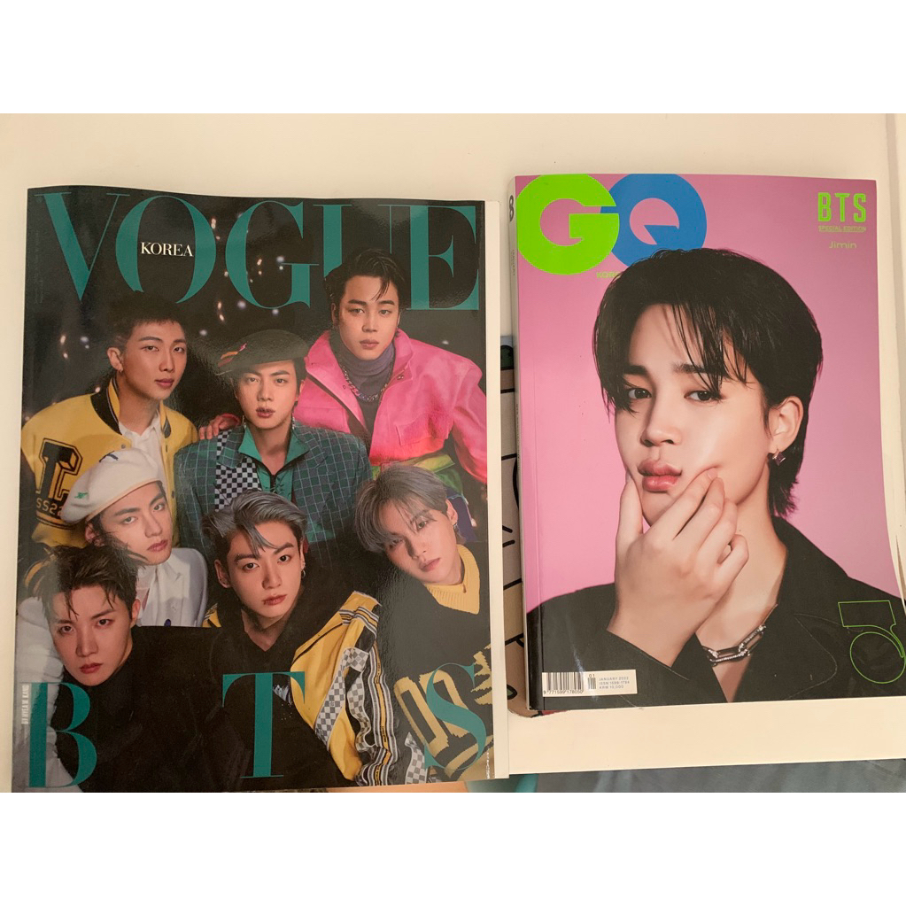 สั่งซื้อล่วงหน้า BTS VOGUE JIMIN GQ MAGAZINE