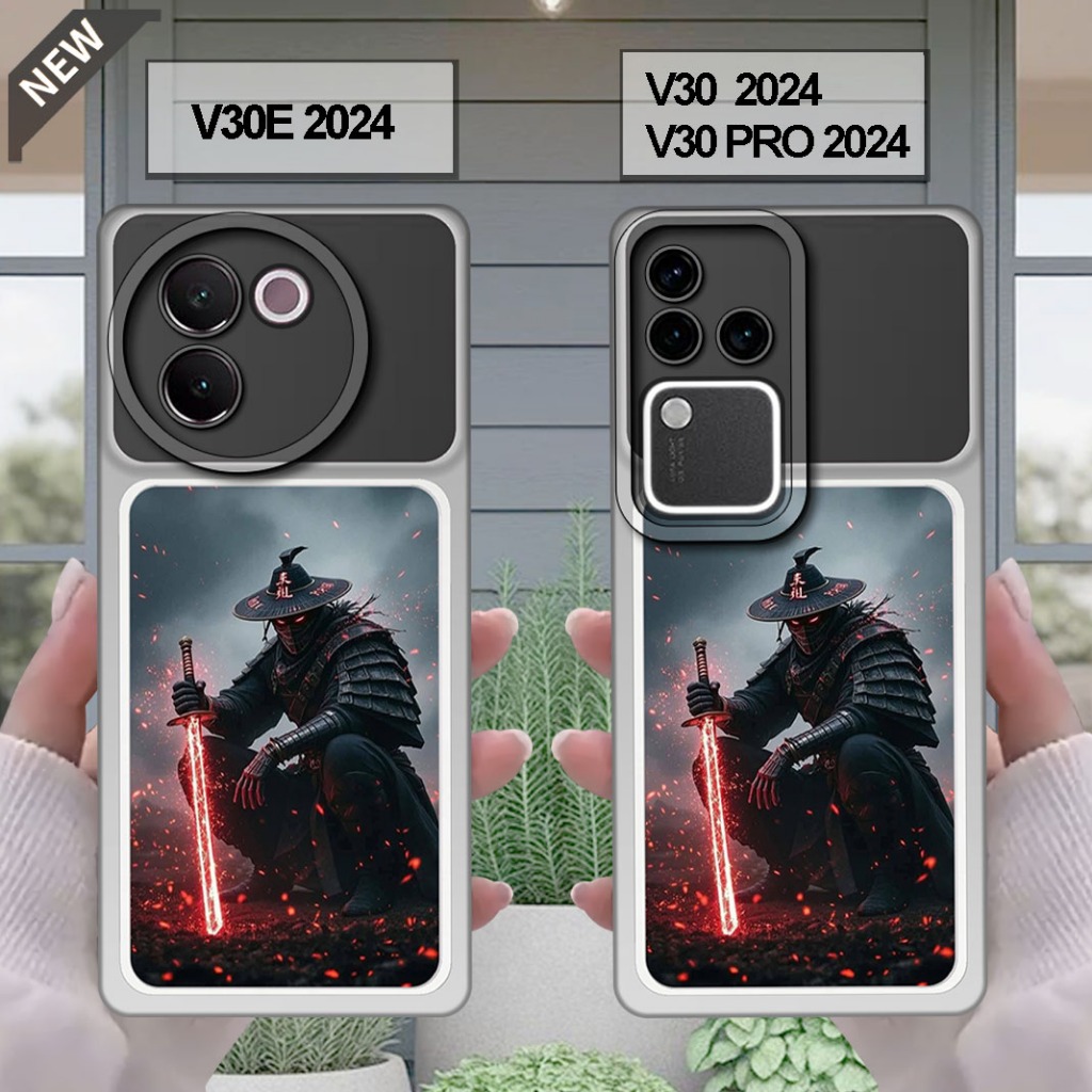 เคส VIVO V30 _เคส VIVO V30E _เคส VIVO V30 PRO - เคสซิลิโคนสีดําใส ยืดหยุ่นหนายืดหยุ่น