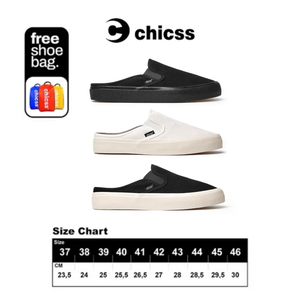 Chicss Slip-On & mule Slopop Shoes - รองเท้าผ้าใบ Casual Slop Shoes สําหรับผู้ชายและผู้หญิง