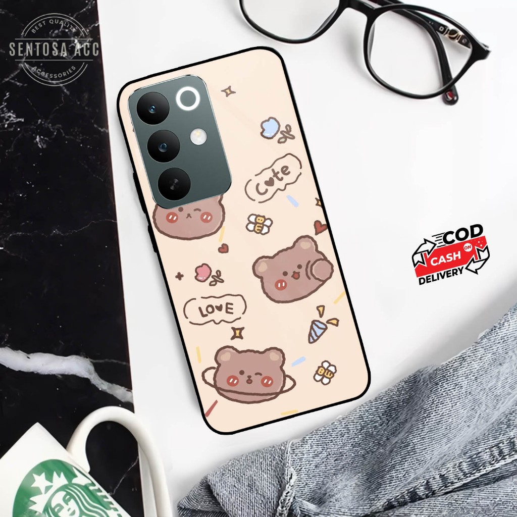 HP Sentosa_case - เคสโทรศัพท์กระจกสําหรับ Realme Note C85, C85 PRO [S103]