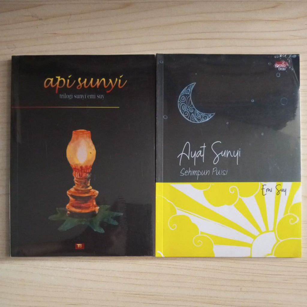 SUNYI FIRE POETRY BOOK SUNYI TRILOGY และ SUNYI VERSES โดย EMI SUY SEALED