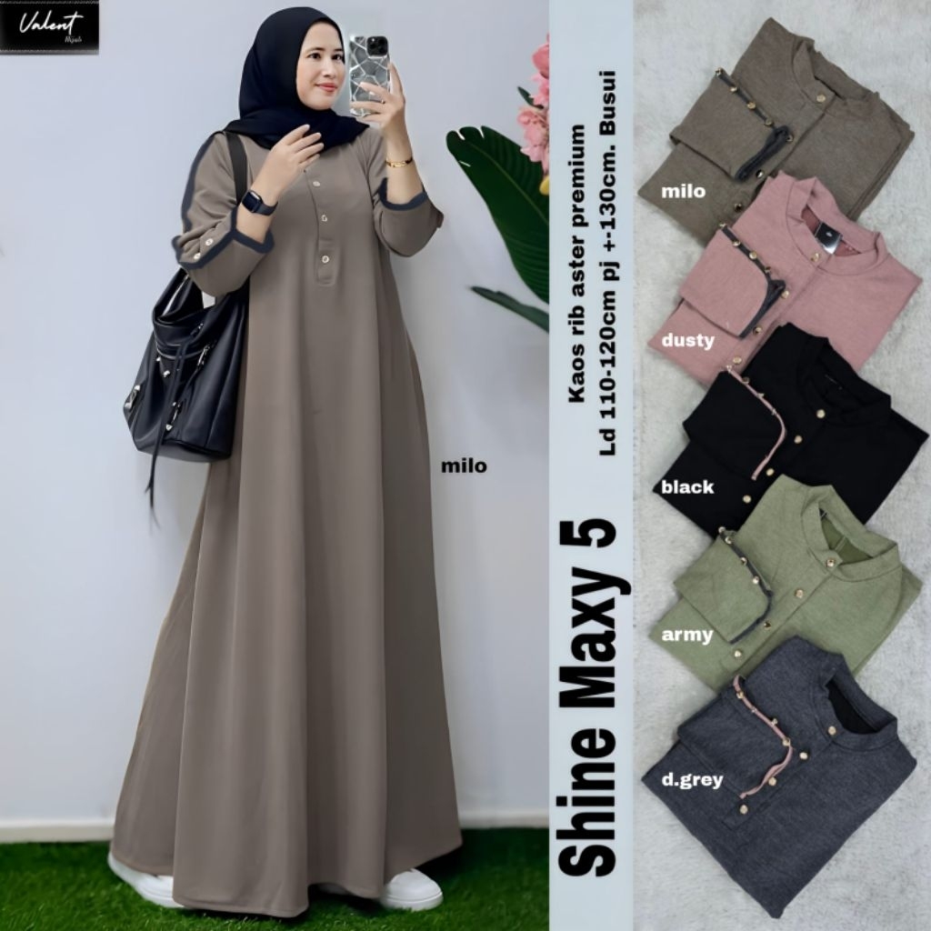 Gamis Hari Raya เกม Casual Ghamis Party ชุดวัยรุ่นนําเข้า Gamis นําเข้าวัยรุ่น 2026 ผู้หญิง Jubbah S