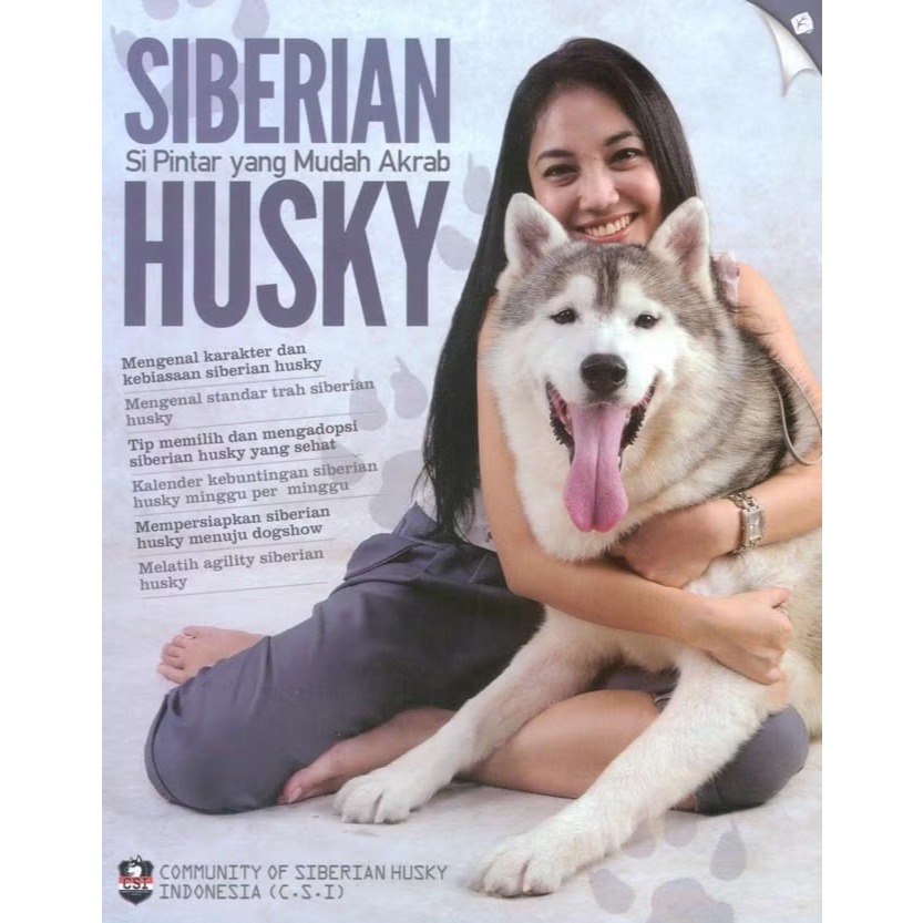 หนังสือ SIBERIAN HUSKY: สมาร์ท ง่าย และสนุก