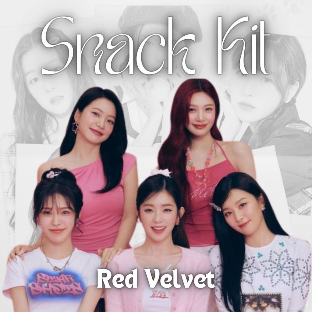 (READ DESCRIPTION) RED VELVET SNACK KIT // ULTRA MIMI, TOP, YUPI, HELLO PANDA // CUSTOM CUTE GIFT, F