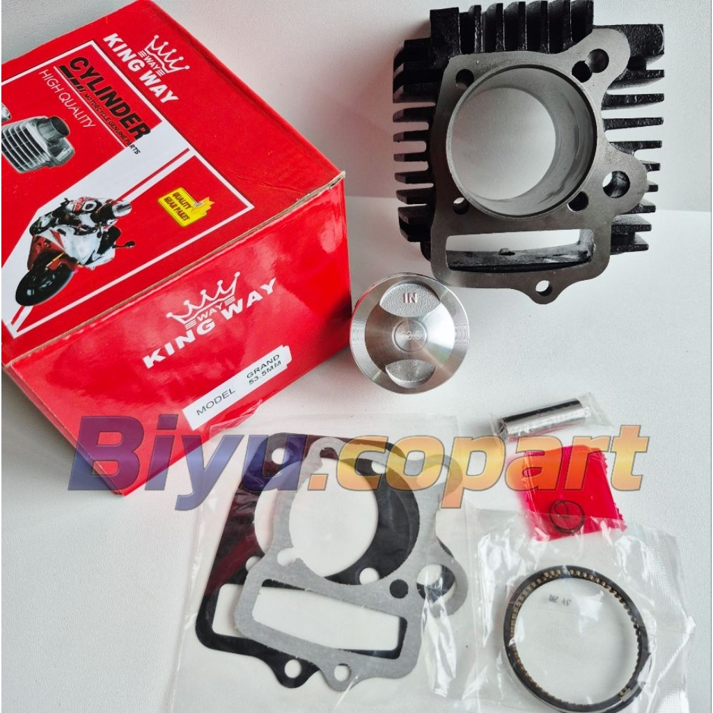 GN5 HONDA 53.5MM GRAND SUPRA X ASTREA WIN 100 PRIMA STAR 53 5 MM DAILY BORE UP BLOCK น้ําหนัก - + 2.