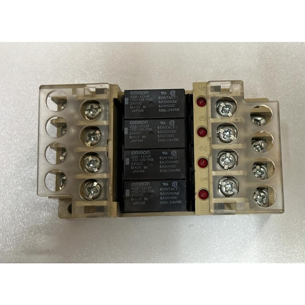 รีเลย์ G6B-1114P -FD-US-P6B 24VDC Omron PCB RELAY + ซ็อกเก็ต