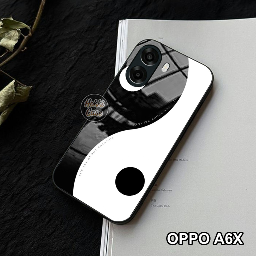 เคส HP Oppo A6X Motif - เคส Oppo A6X Glass Softcase - เคส Oppo A6X - เคสซิลิโคน Oppo A6X - เคสโทรศัพ