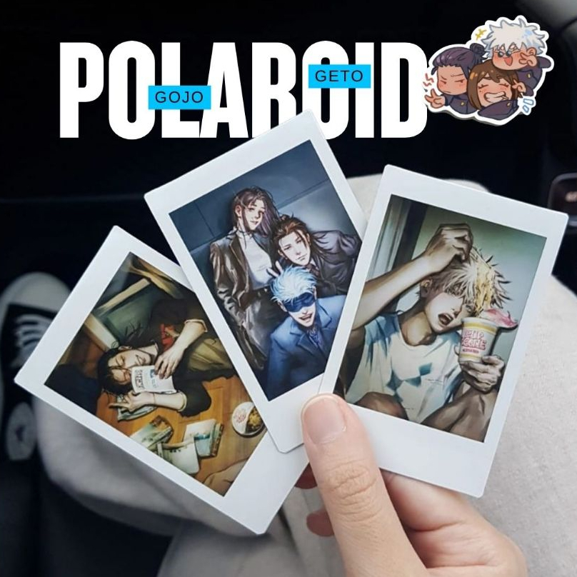 JJK MINI POLAROID Gojo Satoru, Gego Suguru, Ieiri Shoko นอน173