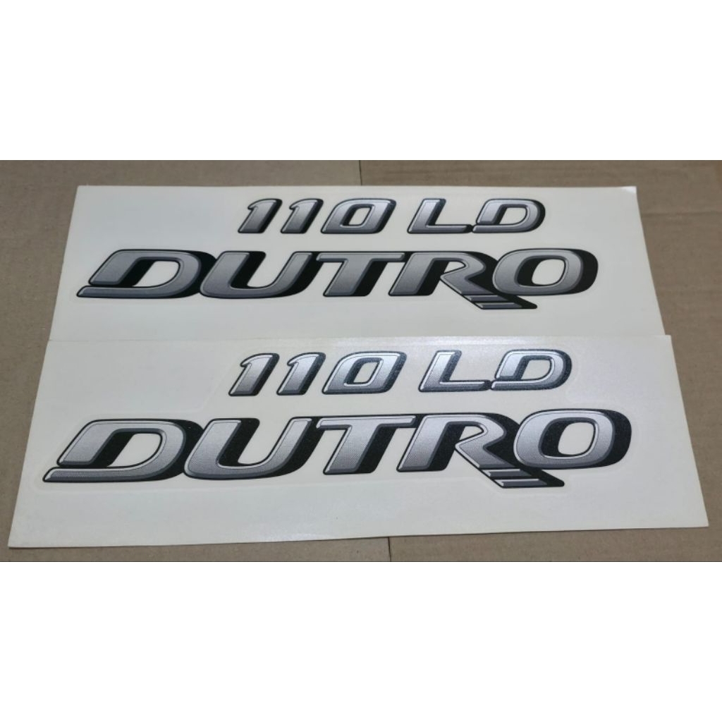 สติ๊กเกอร์ Hino 110 LD DUTRO