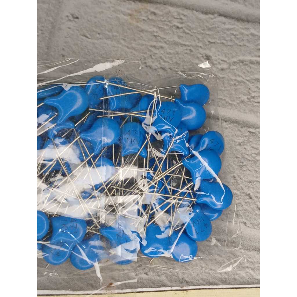 ตัวเก็บประจุเซรามิก 471pf 1kv