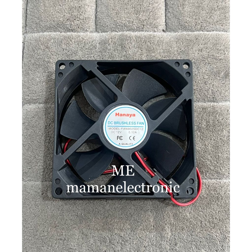 HANAYA 12V 9CM DC FAN / HANAYA 12 VOLT 9CM DC FAN