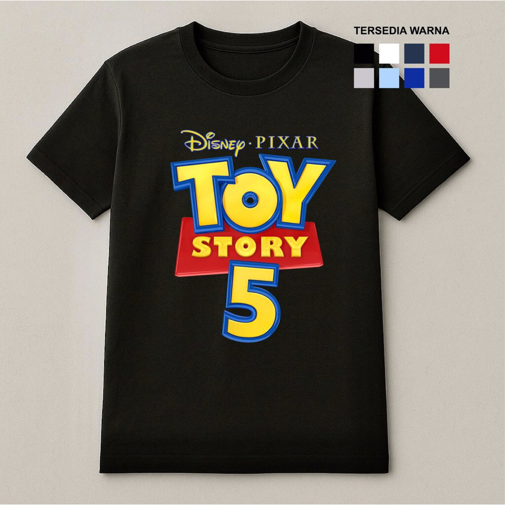 เสื้อยืด Toy Story 5 เสื้อยืด Toy Story pixar ไซส์ S - 3XL