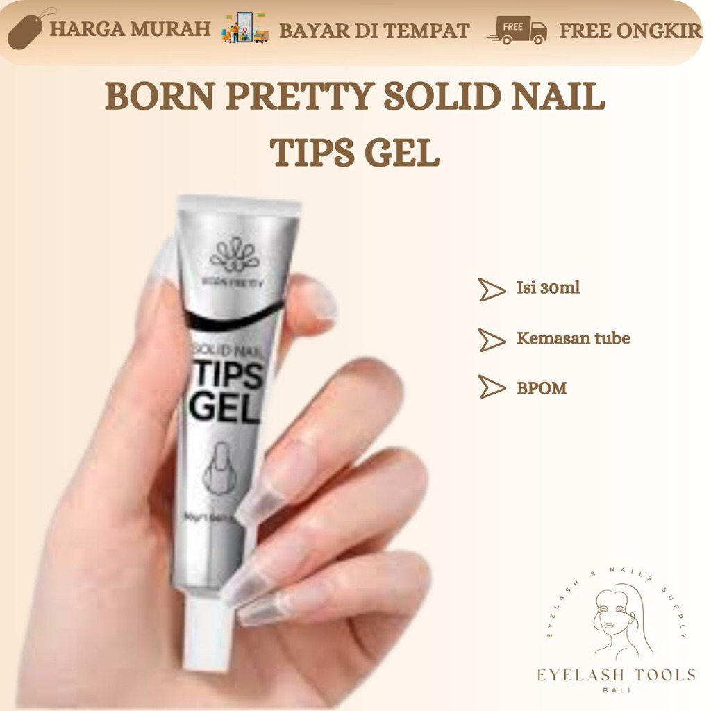 BORN PRETTY New Tech Strong Nail Tip Glue Nail Glue Gel Nail Art Glue Nail Tip Gel Nail Tips Extensi