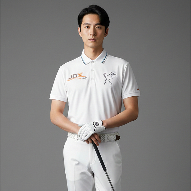 JDX Golf Shirt Polo Collar Shirt Tennis Jersey Padel Dryfit - For Men
