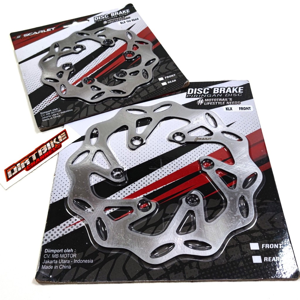 ชุดดิสก์เบรกจาน KTM รุ่นด้านหน้าด้านหลัง SCARLET KLX 230 KLX DTRACKER 150 CRF 150 WR 155
