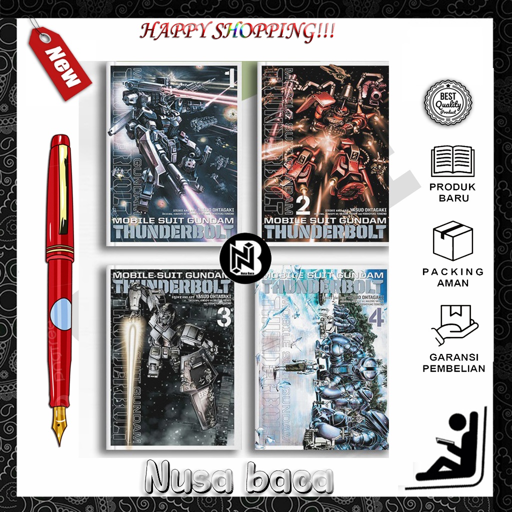 การ์ตูนสูทกันดั้ม Thunderbolt Mobile โดย Yasuo Ohtagaki Vol. 1 - 21 - อังกฤษ