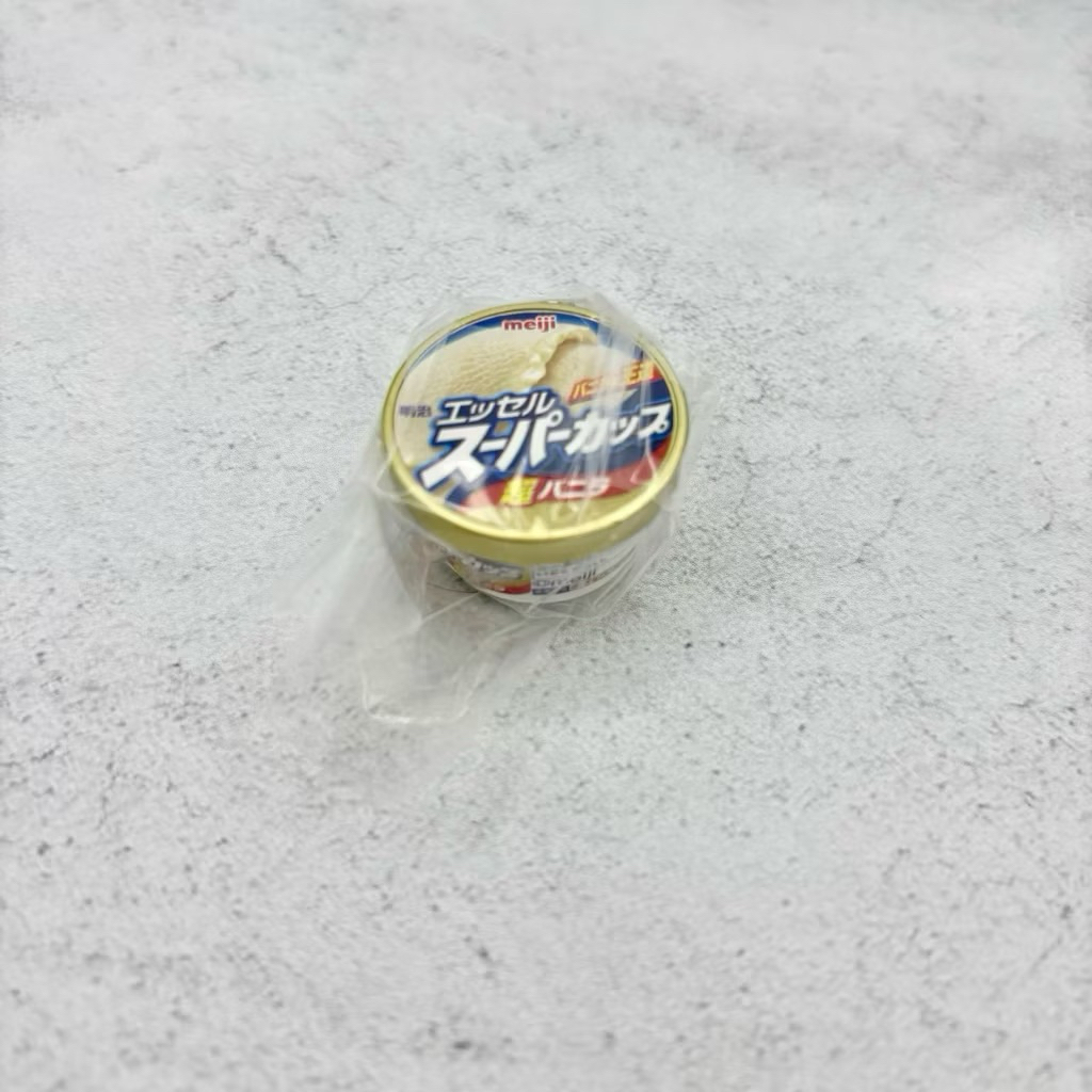 Trinkets Meiji Vanilla Ice Cream Food Gacha Japan | แท็กสติ๊กเกอร์ติดเล็บ