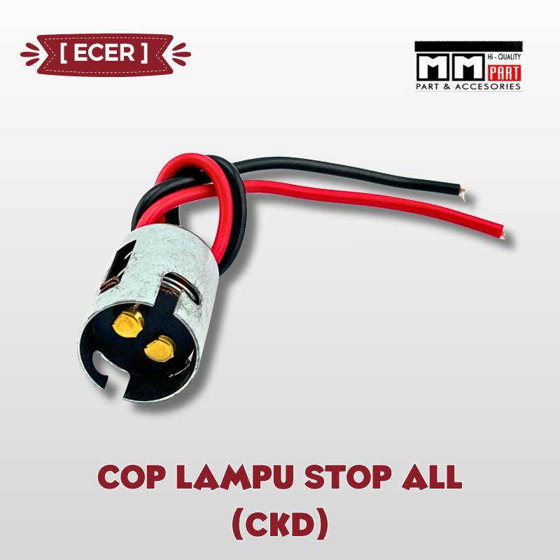 STOP LAMP U-ALL (CKD) - 2-LEG STOP LAMP FITTING COP