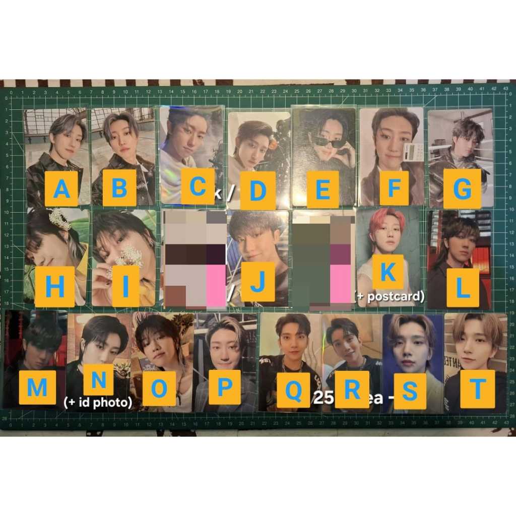 AAB PHOTOCARD SEVENTEEN Official - THE8, Wonwoo, Joshua