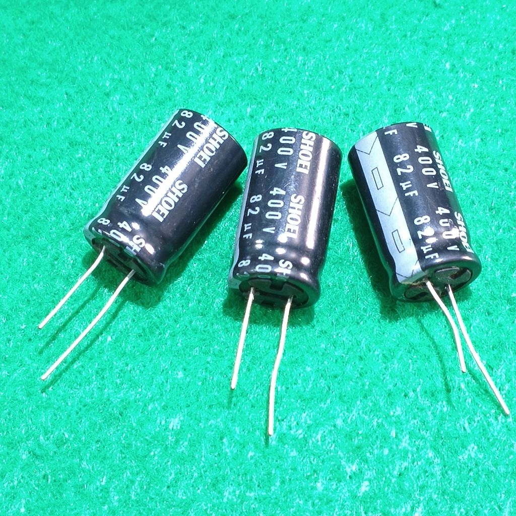 ELCO 400V 82UF DIAMETER 1.8CM เฮฟเตอร์ 3CM