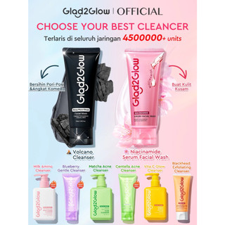 Glad2Glow G2g Facial wash cleanser series