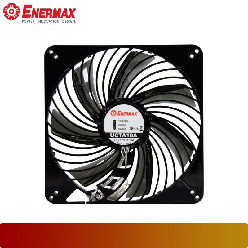 Enermax TBAPOLLISH | พัดลมยักษ์ 18 ซม. ประสิทธิภาพการทําความเย็นที่ดีขึ้น