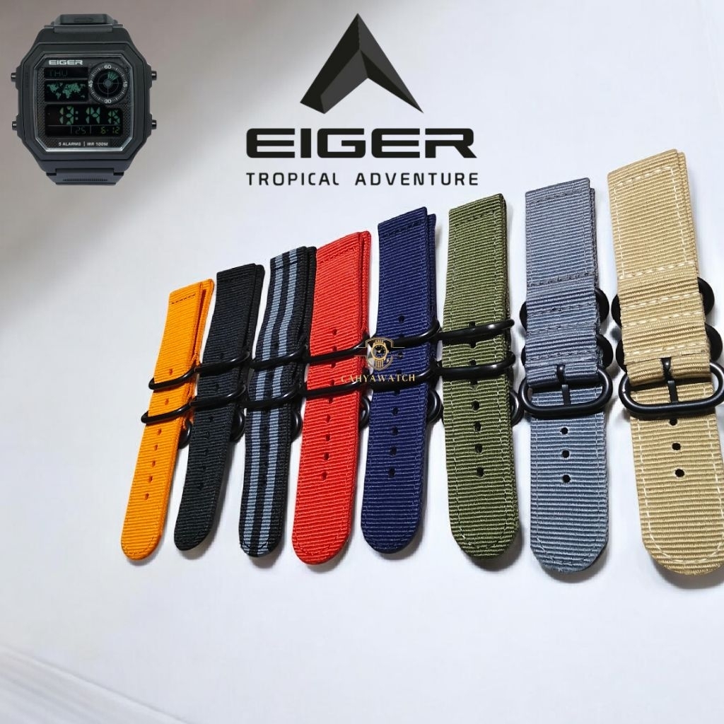 Eiger Provo Canvas Watch Strap Eiger Provo Canvas Watch Strap