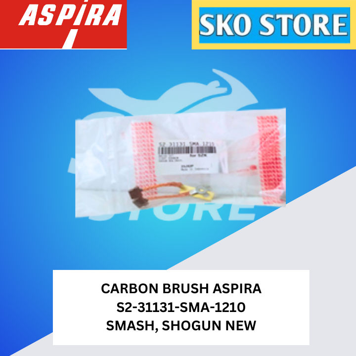 แปรงคาร์บอน S2-31131-SMA-1210 ASPIRA Colboster SMASH, SHOGUN NEW Original