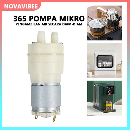 Overview of Lifetech Electric Water Pump DC Micro Water Pump 12V - 365B-7Package CONTENT