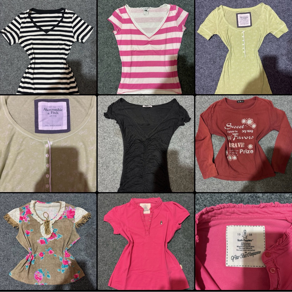 เสื้อ Y2k 2000s*****