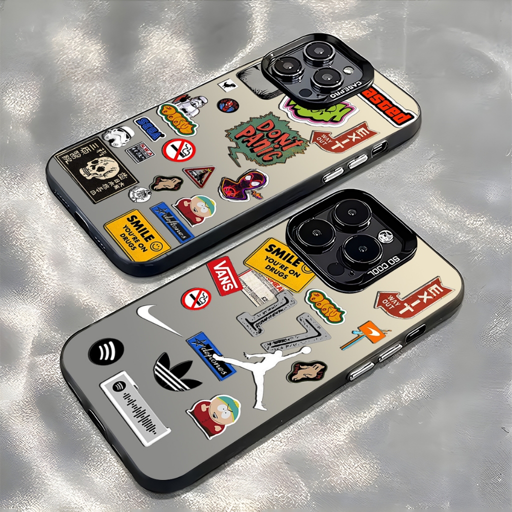 CASE ITEL CITY 100 A70 A60 A60S P65 S23 S25 ULTRA P55 5G A50 SOFTCASE HYBRID IMD HOLOGRAM PREMIUM SO