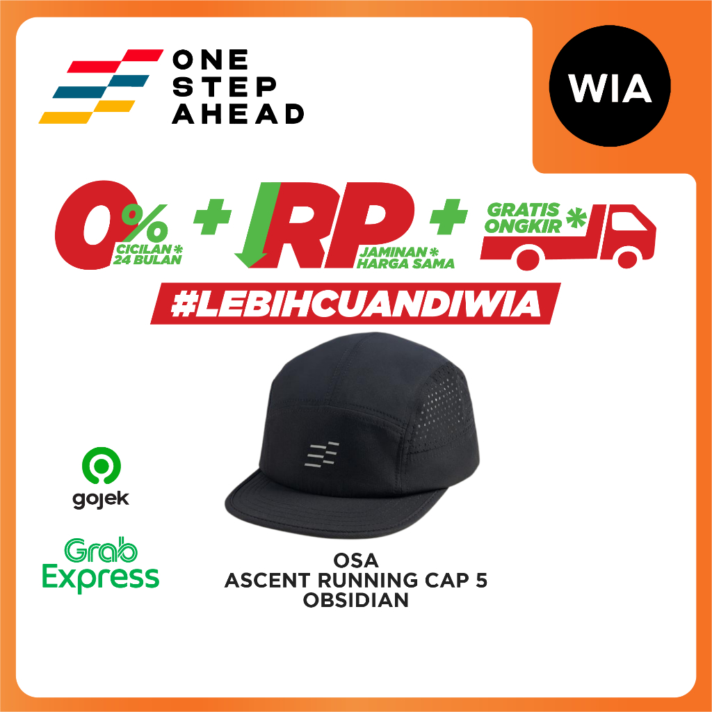 One Step Ahead (OSA) หมวกวิ่ง Ascent 5