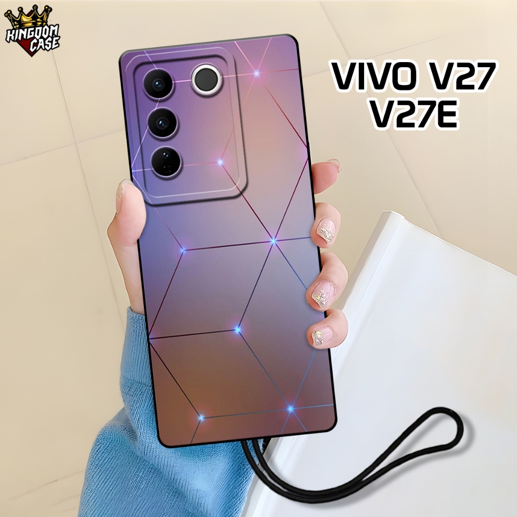 HP ล่าสุด VIVO V27/VIVO V27E Case 2028 - เคสโทรศัพท์ VIVO V27E - 2026 Camera Protect Silicon Case - 