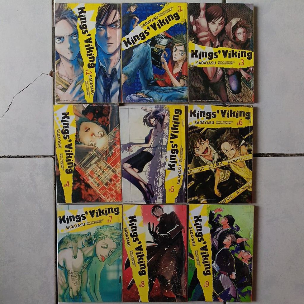 การ์ตูน Kings viking 1-9 ใน