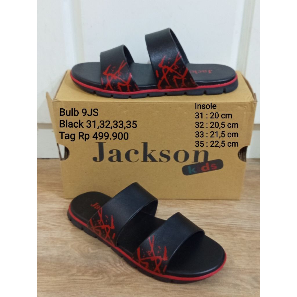 (Size 30-35) JACKSON BOYS SLIP-ON SANDALS BY JIM JOKER ORIGINAL