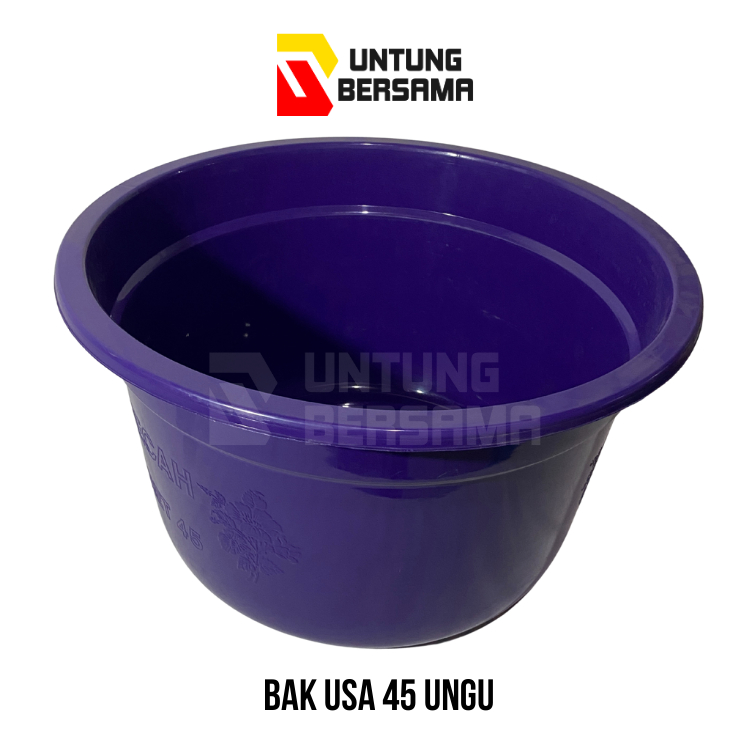 UNGU USA 45 ขวดพลาสติกสีม่วง/ถังล้างภาชนะ
