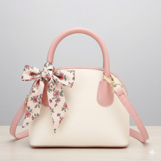 Inara Bag  - (FREE Syal) Tas Wanita Gaya Korea Tas Selempang Bahu Modern
