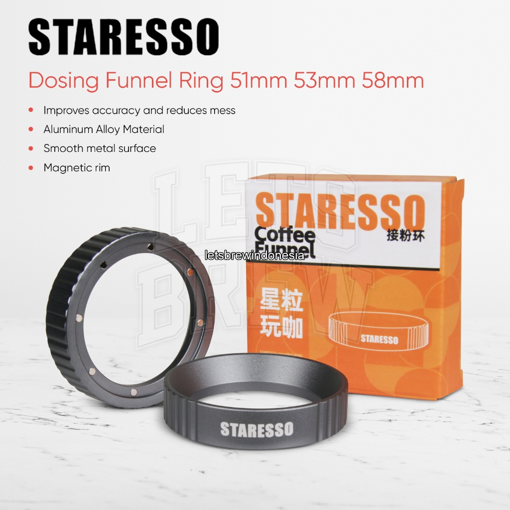 Staresso Dosing Ring จําหน่ายช่องทางอลูมิเนียมสําหรับ SP-300 Mirage Series SP300