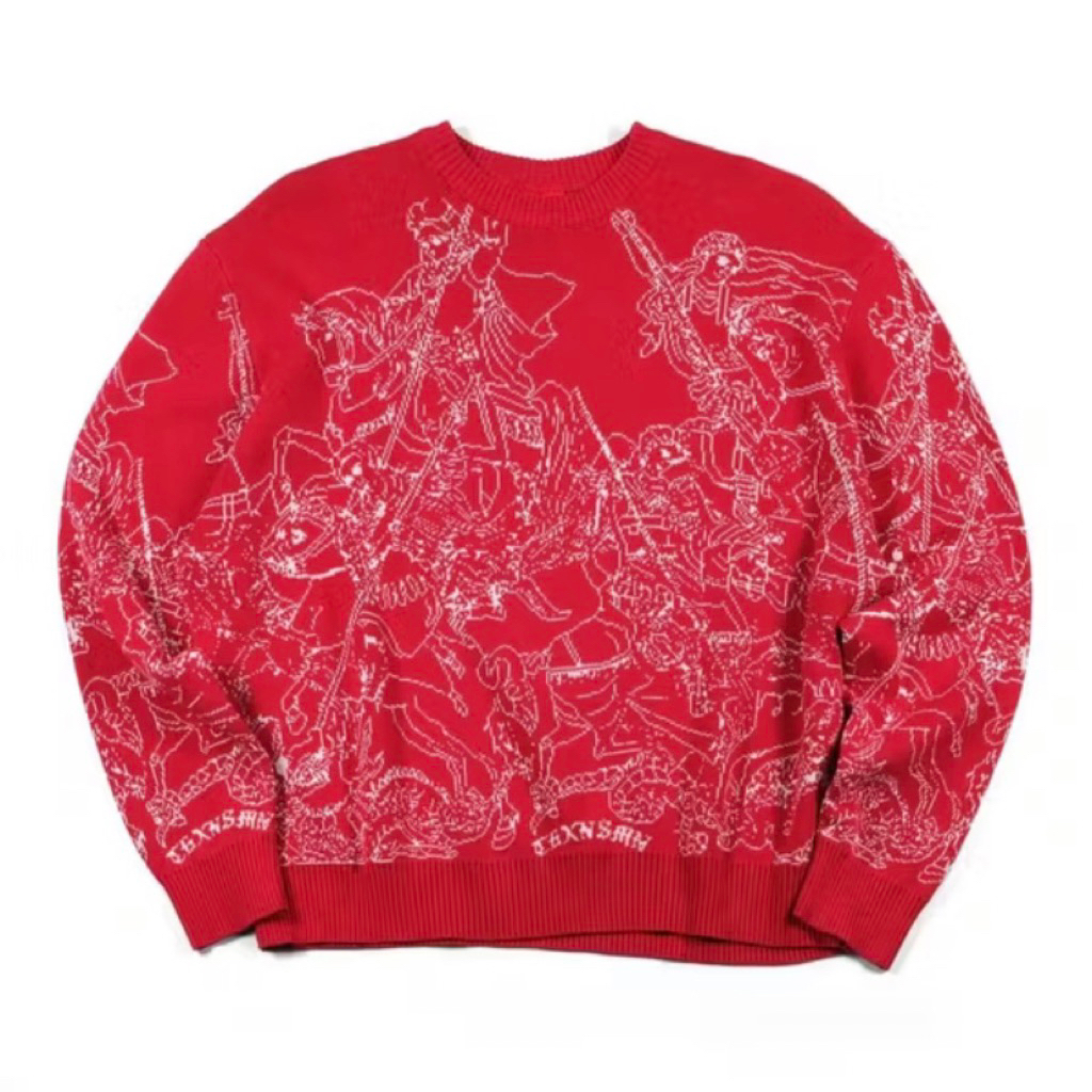 Shalltear Red Thanksinsomnia Sweater (PLASTIC SEAL)