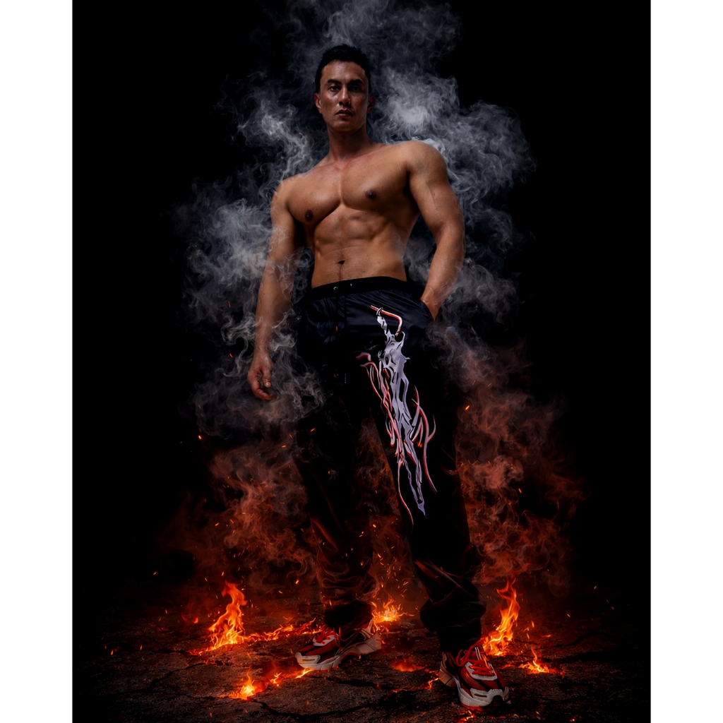 Veritate Oversize Track Pants Blade series VCS-001 Gym Fitness Running Sports Track Pants